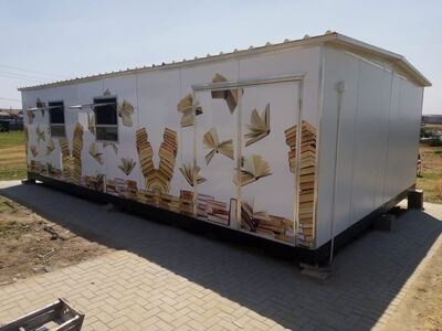 Park home classroom solution by ADC Container Solutions for schools and training centers