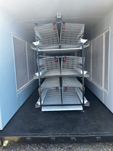 6m Egg Laying Production Container Conversion 6m Egg Laying Production Container Conversion